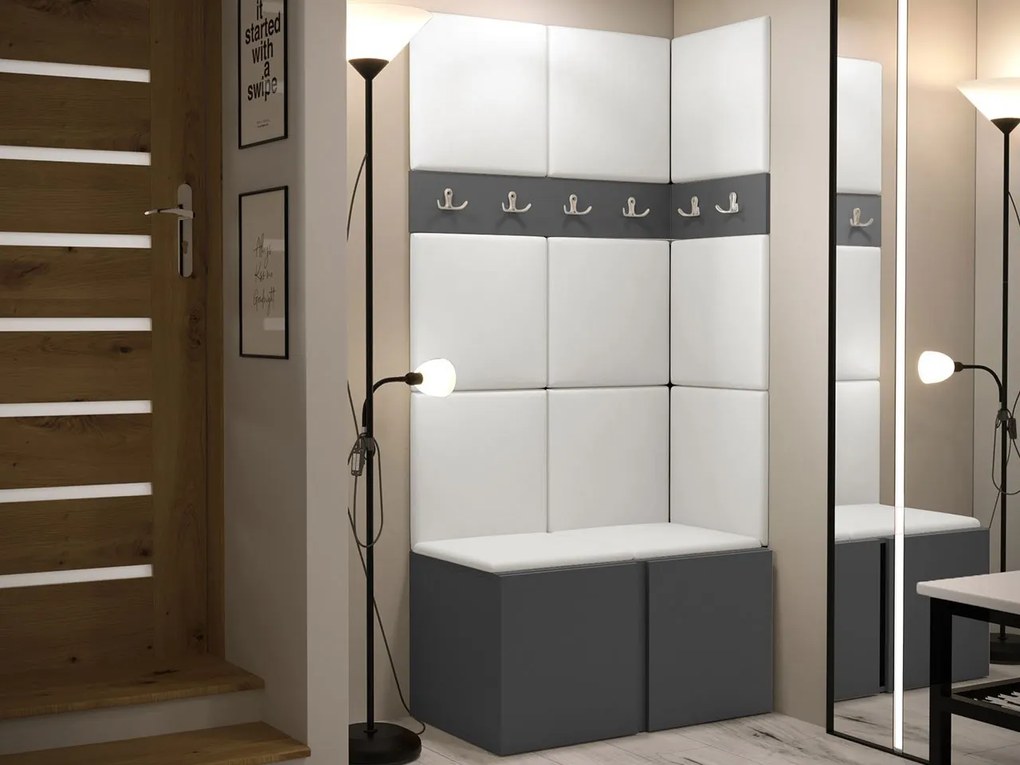 Mobilier hol Tovenaz I (grafit + Alb) . 1104737