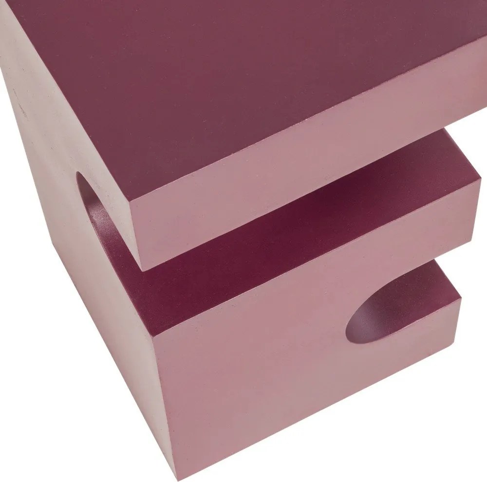 Măsuță auxiliară din metal 30x30 cm Jessa – WOOOD