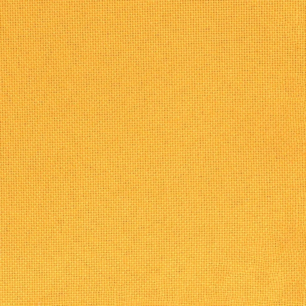 Fotoliu de masaj rabatabil, galben, material textil 1, Galben