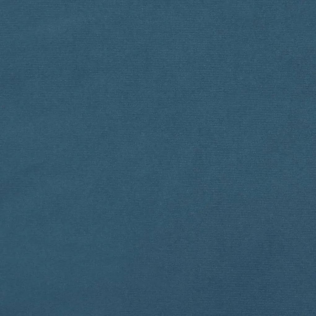 Tablie pat cu aripioare albastru inchis 93x23x78 88 cm textil 1, Albastru inchis, 93 x 23 x 78 88 cm