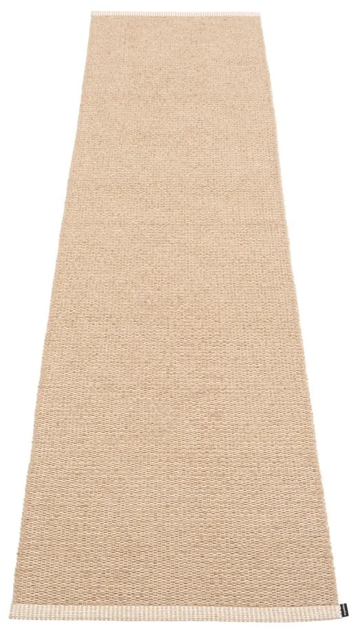 Covor tip traversă pentru interior și exterior bej 60x250 cm Mono Light Nougat – Pappelina