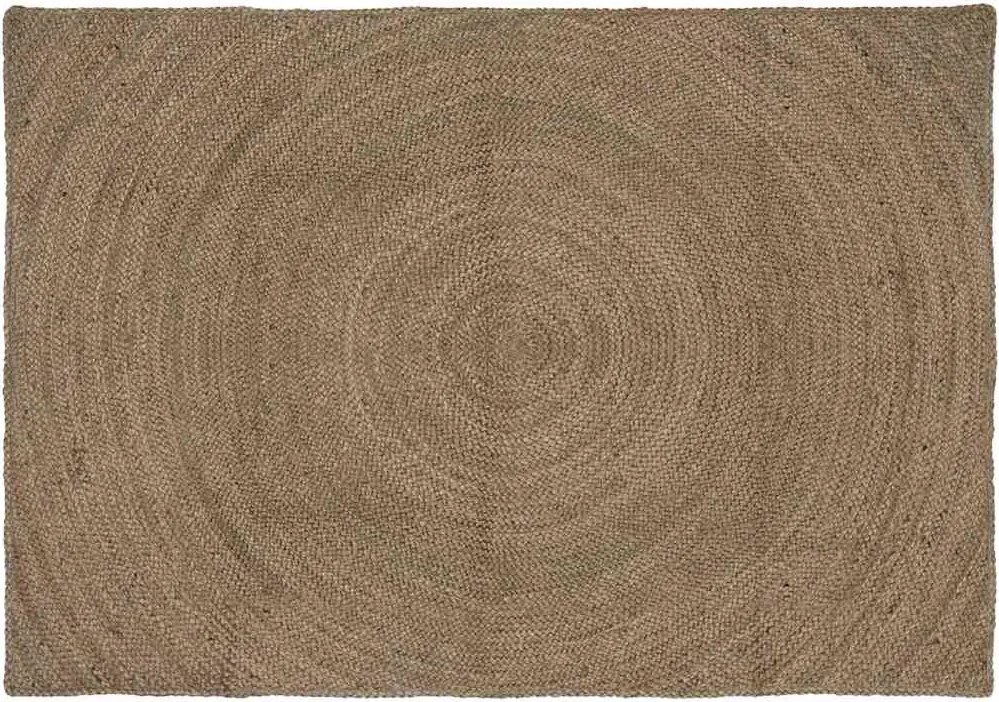 vidaXL Covoare de zonă Dreptunghiular Gri 140 x 200 cm Iută