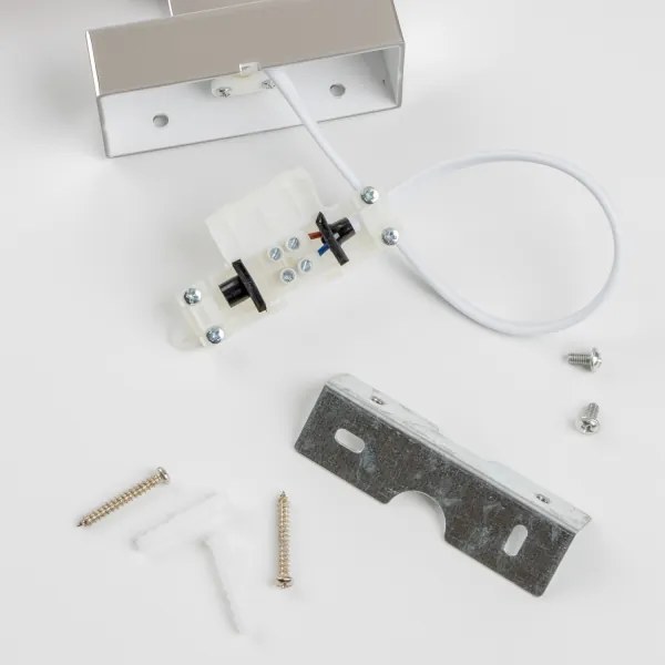 Aplică LED pentru oglindă de baie Brilagi WOODY MIRROR LED/8W/230V IP44 stejar/crom