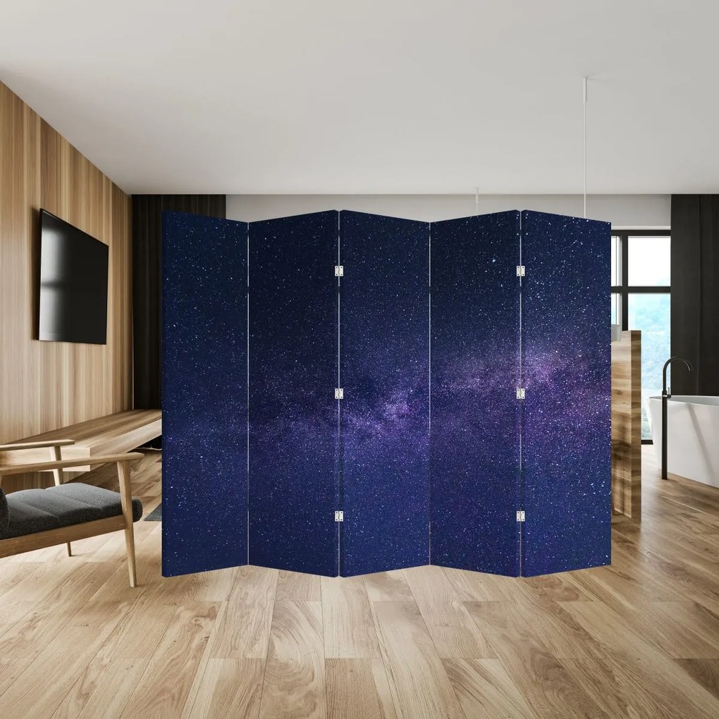 Paravan - Cerul nocturn (210x170 cm)