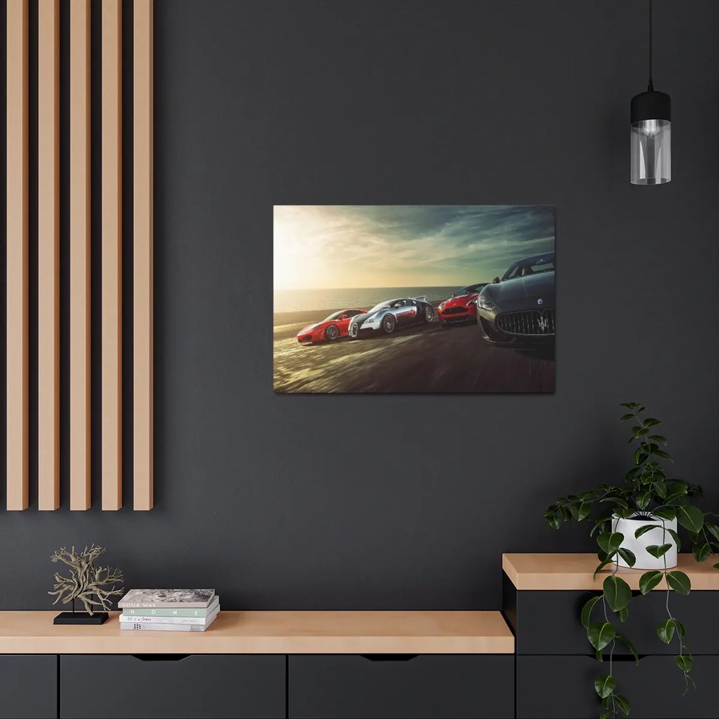 Tablou Canvas Supercars 120x80 cm