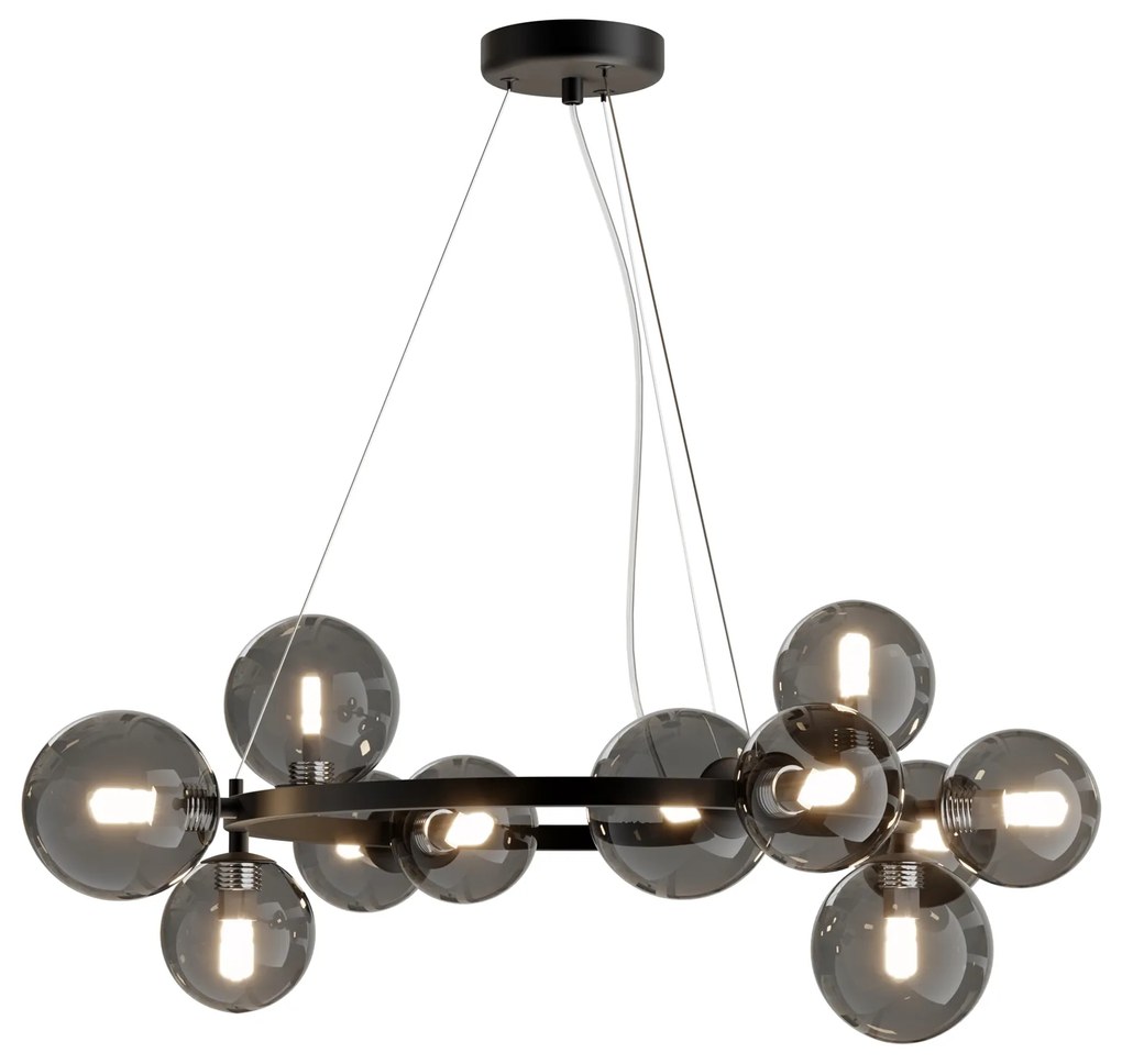 Candelabru Dallas Maytoni G9, Negru, MOD545PL-11B, Germania