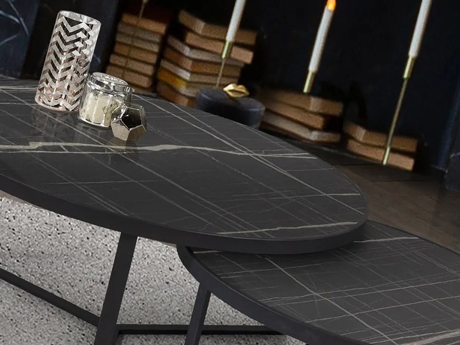 Set de 2 Masute de cafea design modern Naira