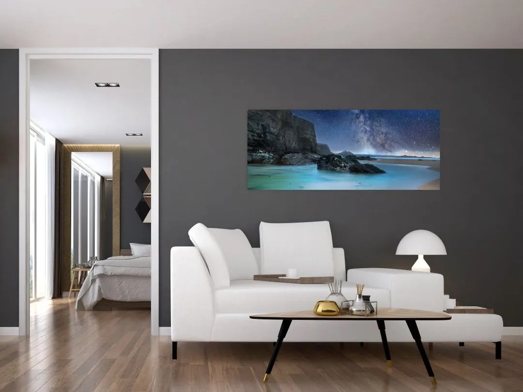 Tablou cu plaja (120x50 cm)