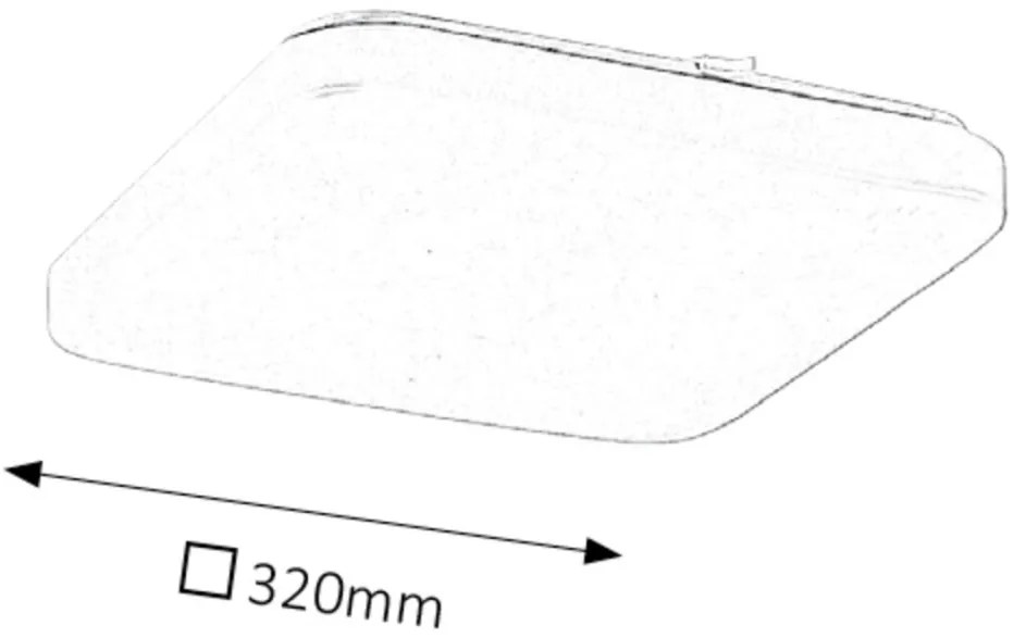 Plafoniera LED design modern slim Rob