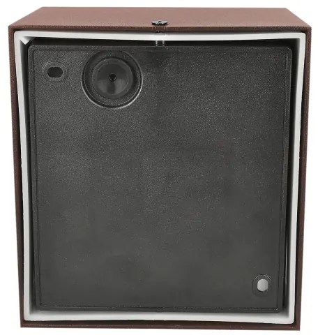 Brilagi - Aplica LED de exterior TERNI LED/12W/230V maro IP44