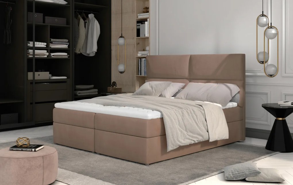 Pat boxspring Amber 180x200 cm Monolith 09