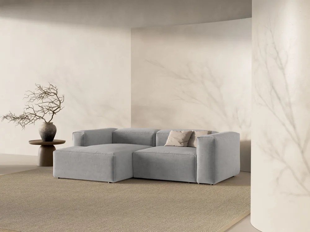 Coltar 2 locuri Bergamo stofa L244 cm