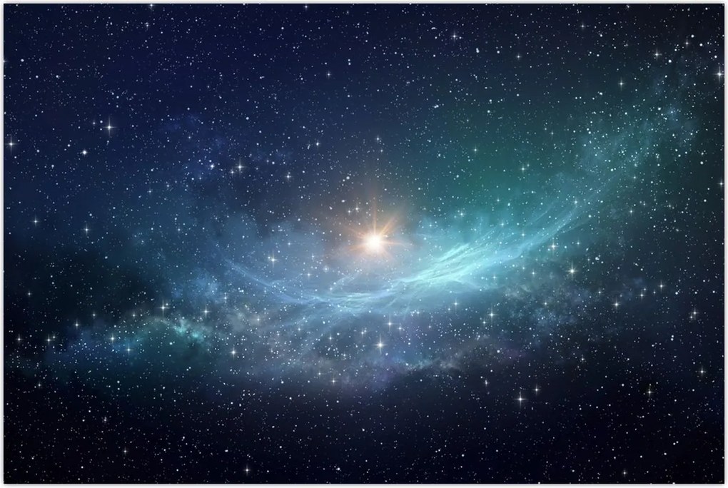 Tablou - Stele și nebuloase (90x60 cm)