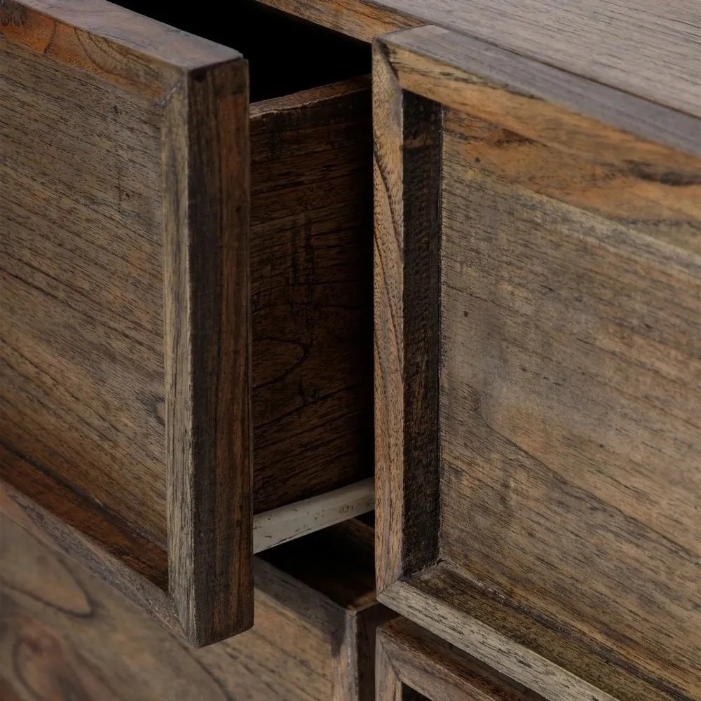 Comoda TV design vintage Sabine, natur SX-121403