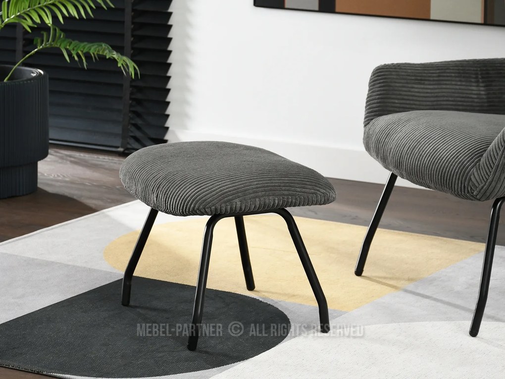 Fotoliu Condor (grafit + negru). 1109986