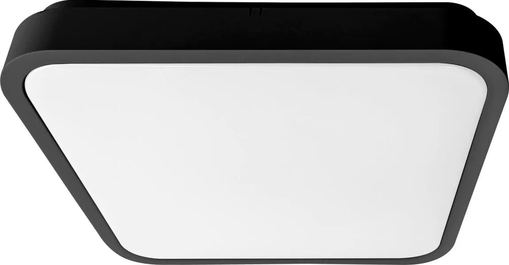 Brilagi - Plafonieră LED pentru baie ZENNA, 36W, 230V, 41x41 cm, IP44, negru