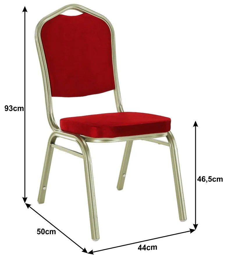 Scaun de sufragerie Zoni (bordo + sampanie). 794707