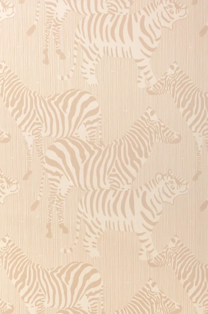 Tapet Safari Stripes, Dusty Beige, Majvillan