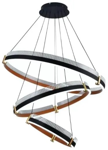 Lustră LED dimabilă pe cablu LED/240W/230V 3000-6500K + telecomandă