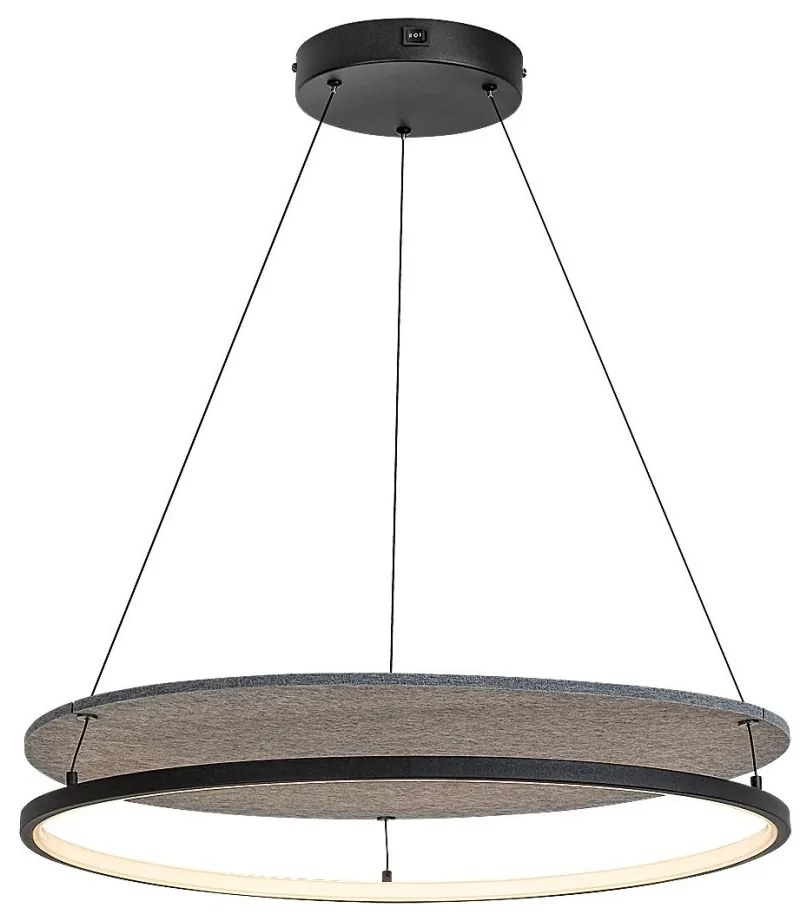 Lustra LED suspendata stil circular Farenzo