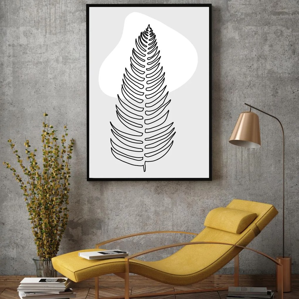 Poster - Abstracție naturală (A4)