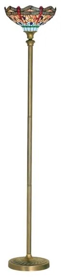 Lampadar Tiffany Searchlight EU1285 DRAGONFLY 1xE27/60W/230V