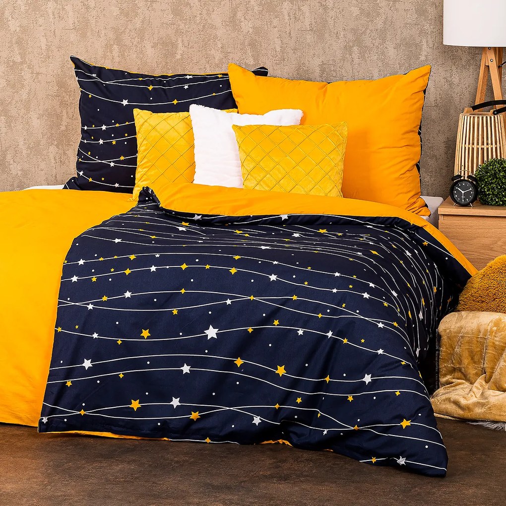 Lenjerie de pat din bumbac 4Home Night sky, 140 x200 cm, 70 x 90 cm, 140 x 200 cm, 70 x 90 cm