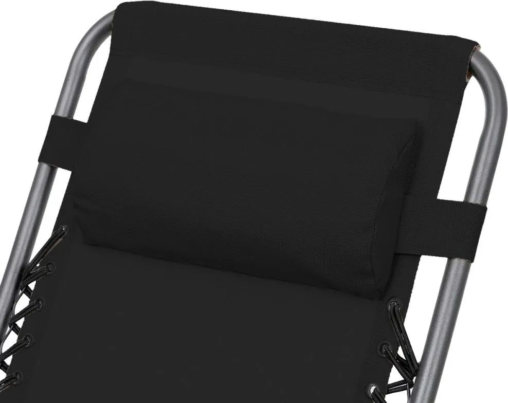 Fotoliu relaxant Avenberg SOFIA / DALLAS - negru