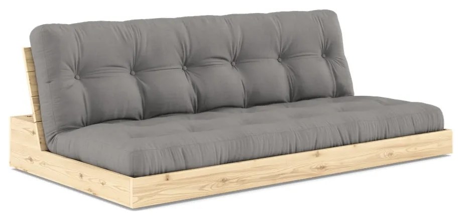 Canapea gri extensibilă 196 cm Base – Karup Design