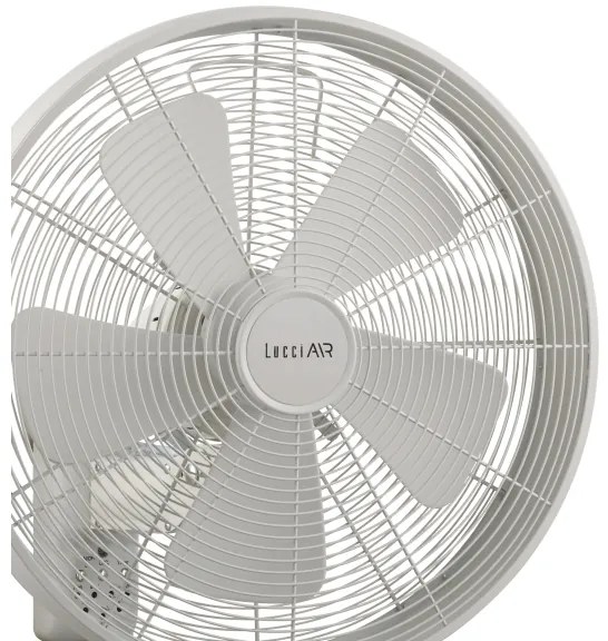 Ventilator de perete Lucci Air 213128EU BREEZE 55W/230V alb + telecomandă