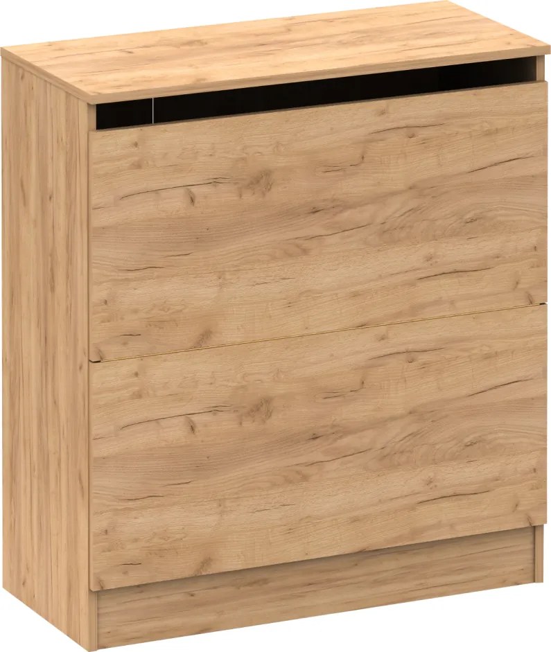 Dulap pentru perne şi plapume, stejar craft auriu, BETTY 2 BE-02-040