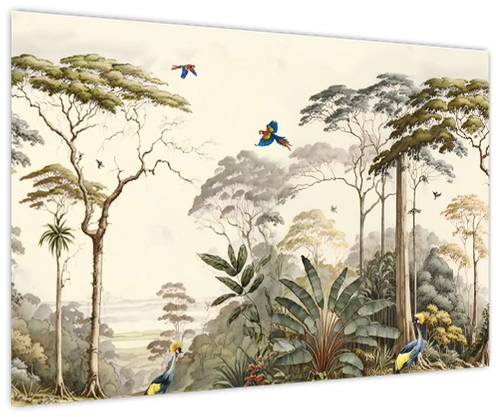 Tablou - Pădurea tropicală amazoniană (90x60 cm)