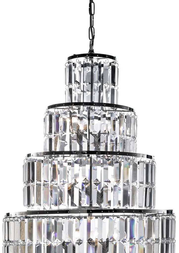 Lustra cristal casa scarii design LUX Empire 13L 1500CC SRT