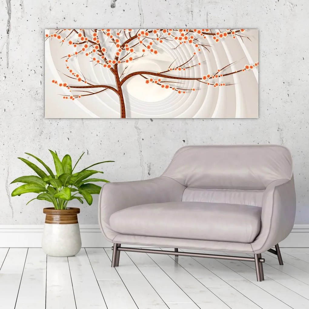 Tablou - Copac în infinit (120x50 cm)