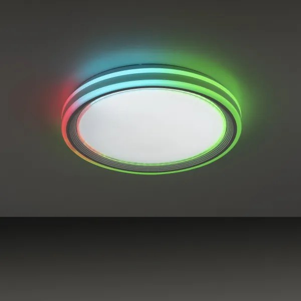Leuchten Direkt 15154-16-LED RGB Plafonieră EDGING 39W/230V dimabilă + DO