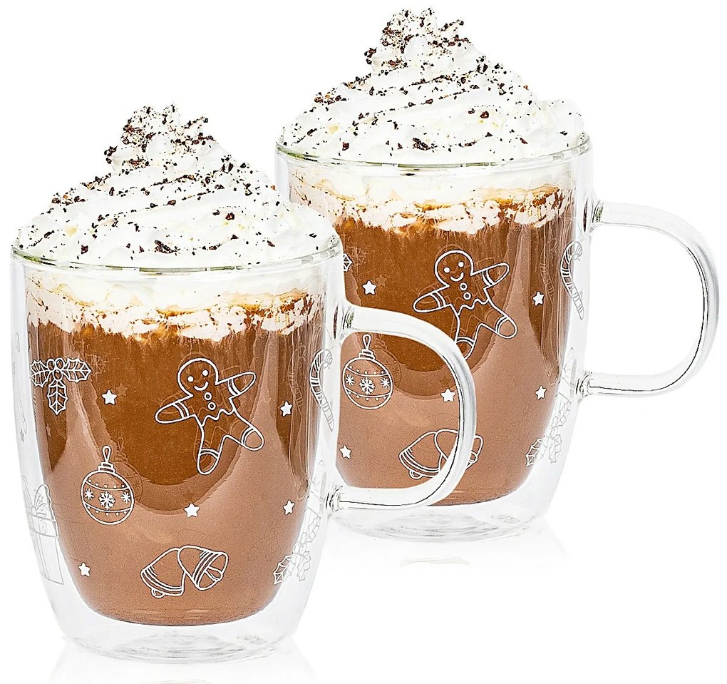 Pahare termo 4Home Winter Hot&Cool 400 ml, 2 buc.