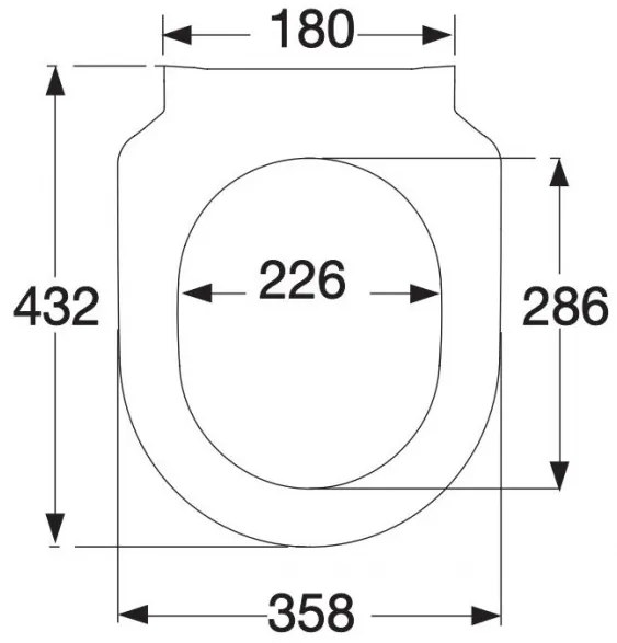 Capac WC slim, Villeroy&amp;Boch Subway 2.0, cu inchidere lenta, Alb Alpin, 9M78S101