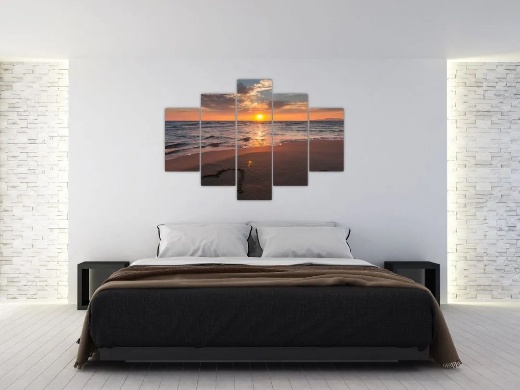 Tablou - Inima în nisip (150x105 cm)