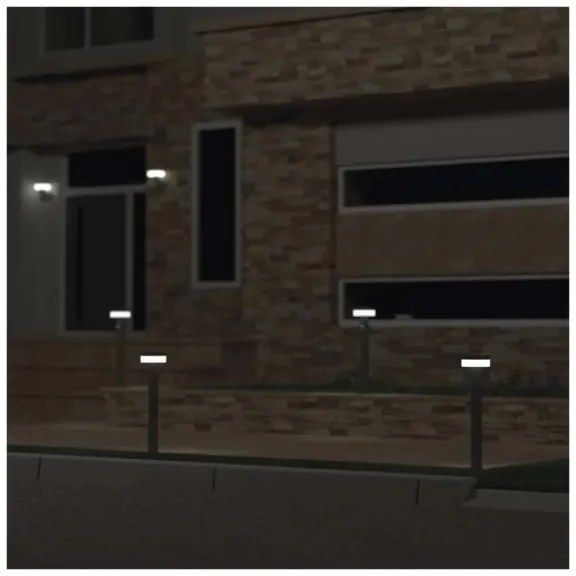 Lampă LED solară cu senzor LED/2W/3,7V 1200 mAh IP44 50 cm