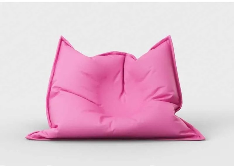 Fotoliu tip Perna Magic Pillow, Material Piele ecologica - Roz