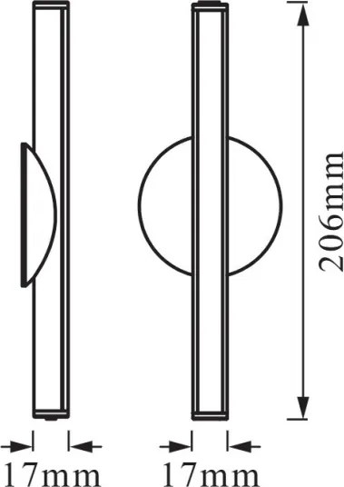 Osram LEDSTIXX - Lampă de veghe LED reîncărcabilă, reglabilă, 2W/5V, IP44, alb