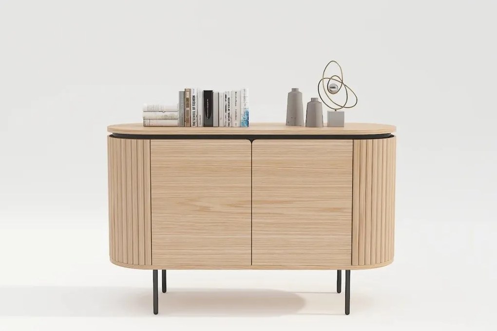 Comoda cu furnir de stejar ATELIER 120cm