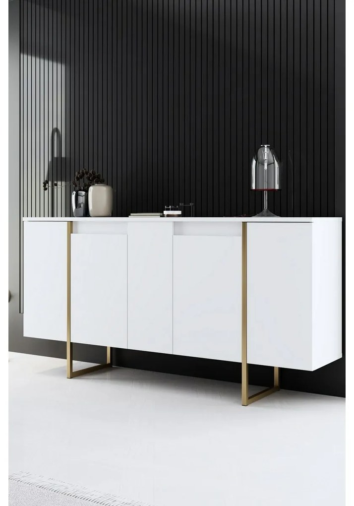 Dulap Luxe White and Gold