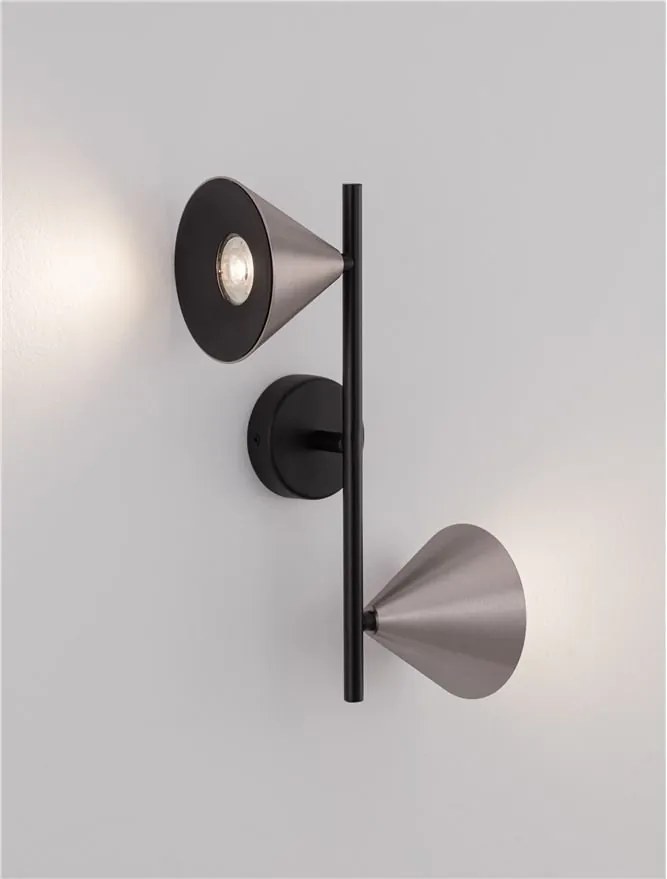 Aplica cu 2 Spoturi directionabile CONICO coffee, NVL-9011429