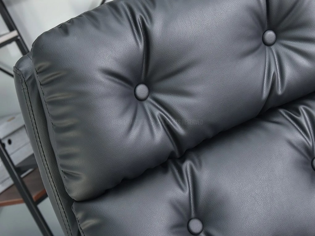 Fotoliu Benton (negru + gri). Promo -8%. 1109892