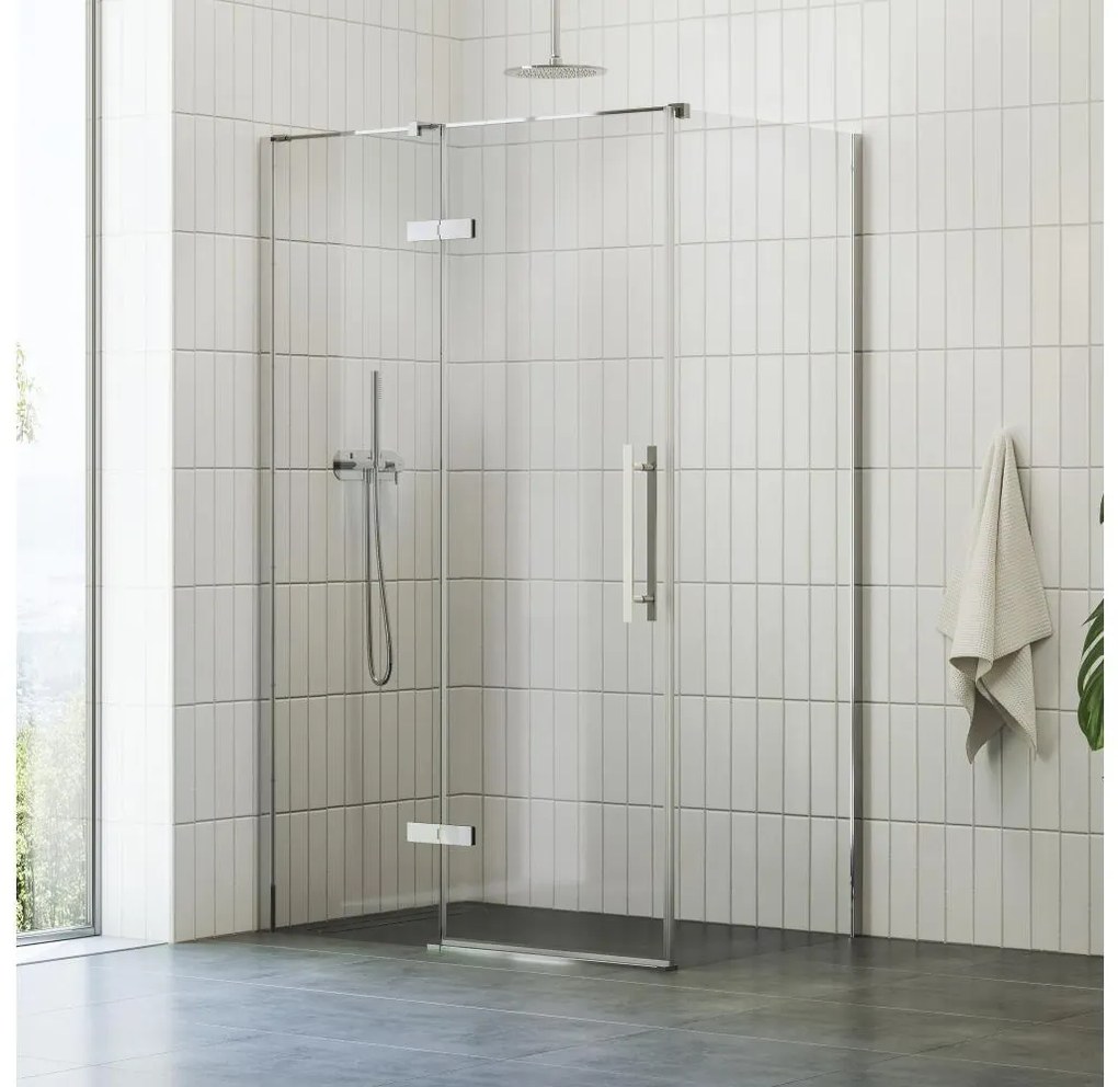 Ravak - Cabină de duș COOL 110 x 80 cm, crom lucios