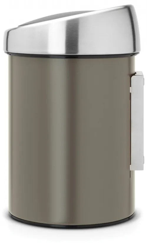 Coș de gunoi Brabantia Touch Bin 3L, Platinum 647215