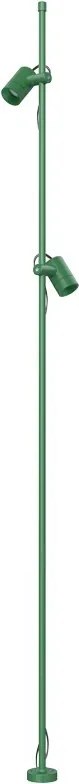 Stalp iluminat exterior decorativ cu tarus IP65 ARCO verde 24V