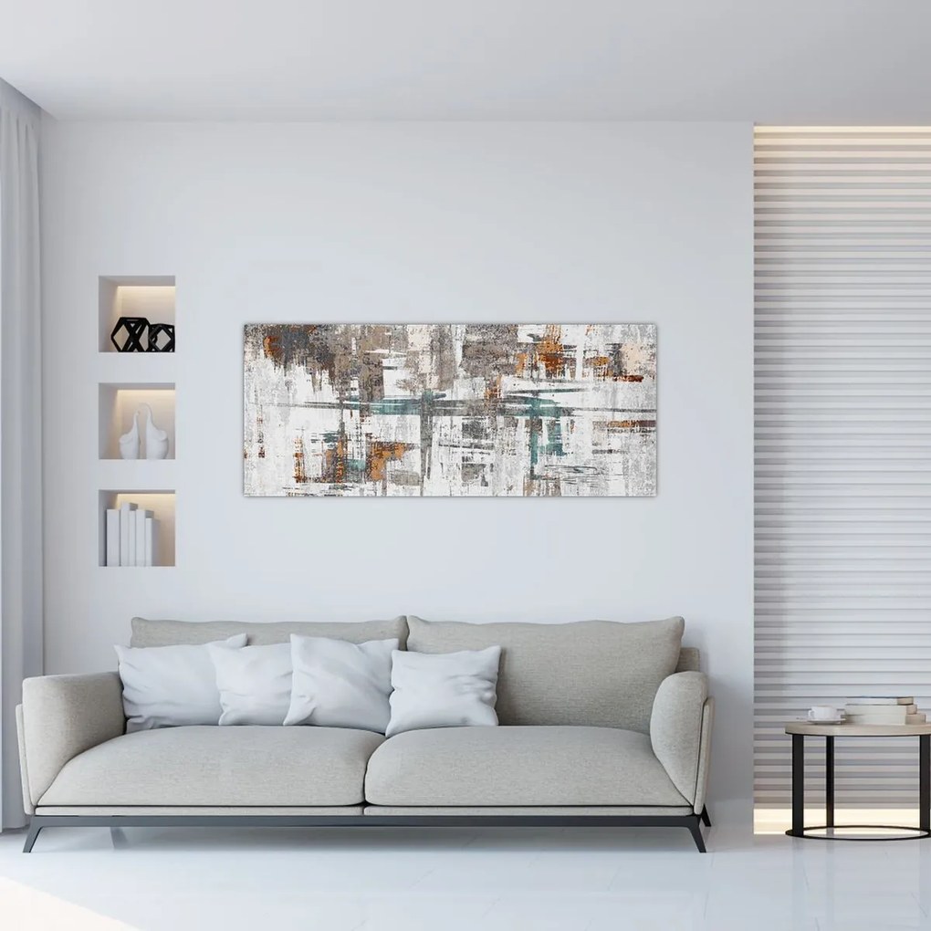 Tablou - Mișcări abstracte (120x50 cm)
