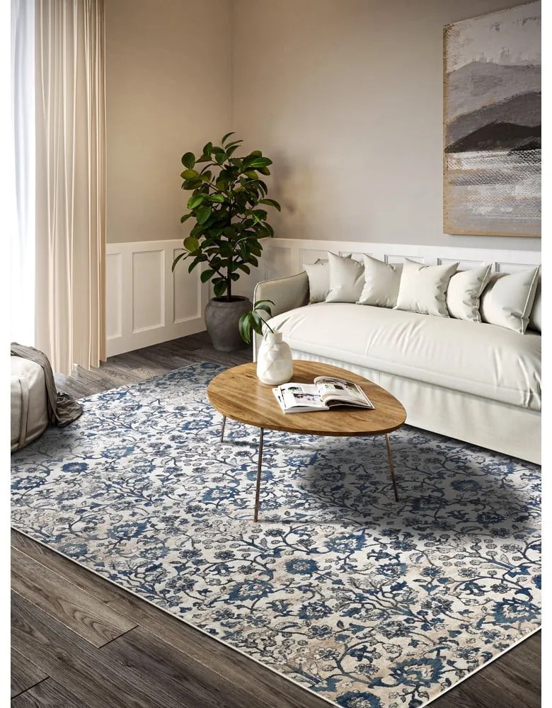 Covor albastru/crem 200x280 cm Ernest – Villeroy&amp;Boch